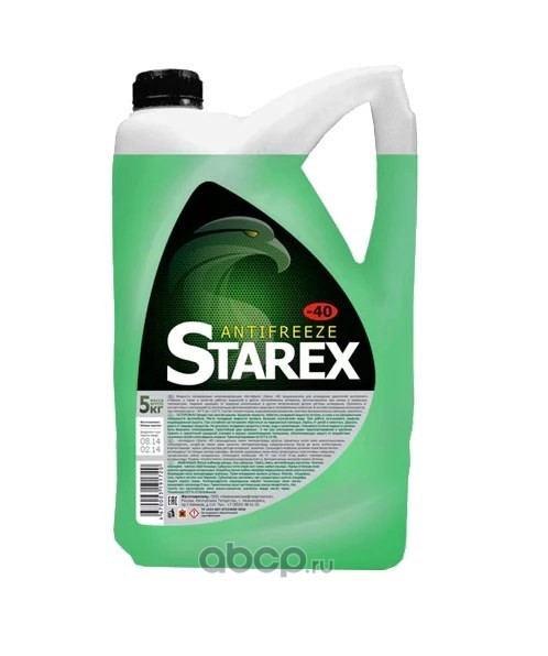 Антифриз STAREX Green 5кг